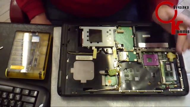 Чистка системы охлаждения ноутбука Asus K50ID