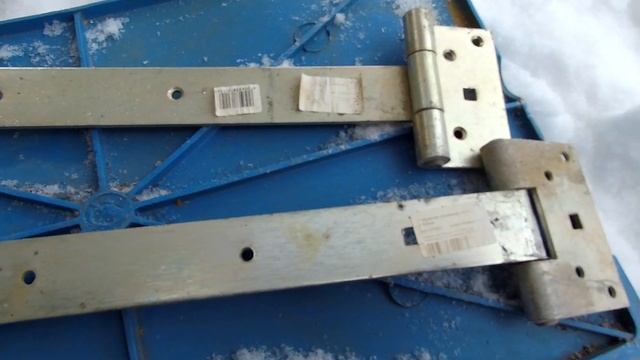 Петля накладная, Т-образная