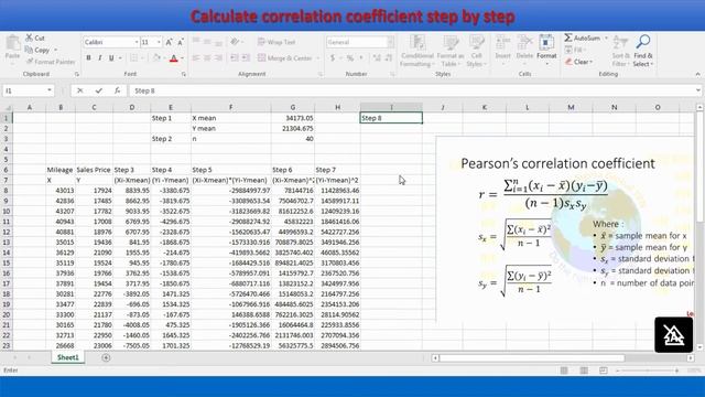 C7-03a. Calculating Correlation Coefficient in Excel and Minitab - Lean Six Sigma Training смотреть онлайн