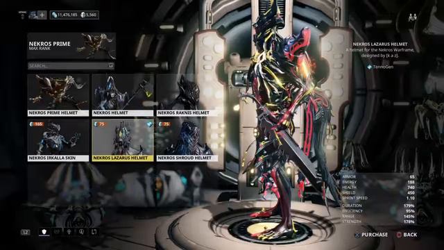 Warframe 164105 Nekros Arsenal 250418 смотреть онлайн