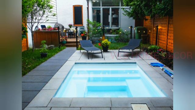 Дизайн Бассейна На Заднем Дворе Идеи Небольшого Бассейна Бассейн Ландшафтный Дизайн Сада