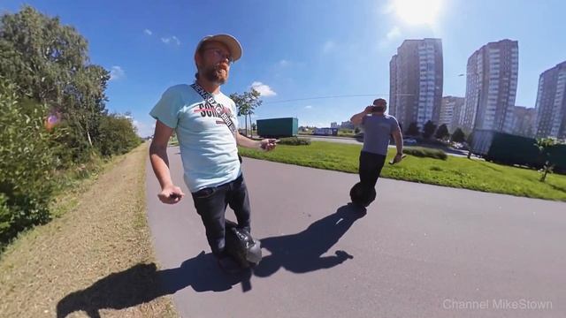 По Питеру на моноколесе. Часть4 смотреть онлайн