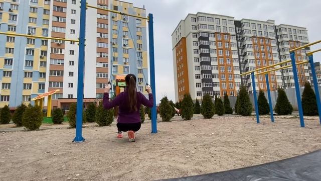 Карантинная тренировка на улице. Спины и трицепса! смотреть онлайн