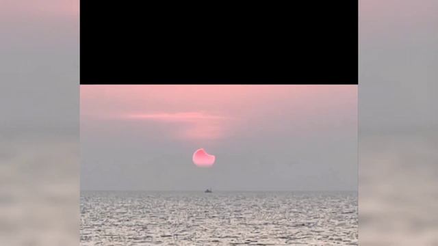 Partial Solar Eclipse 2022 #solareclipse смотреть онлайн