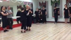 Танго шаг. Объяснение в технике ТТС. Эльвира Малишевская.