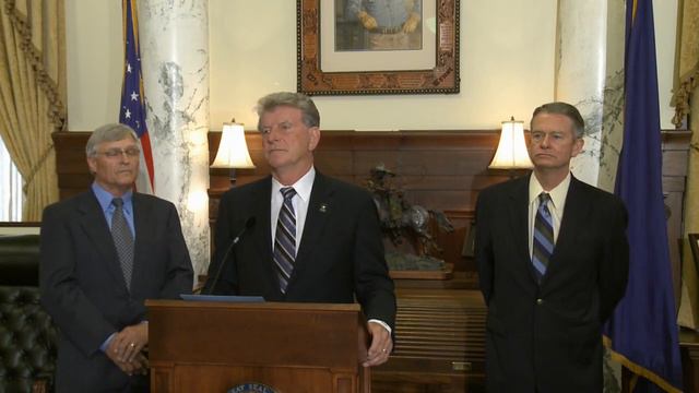 Idaho Governor C.L. "Butch" Otter Calls Special Session 2015 смотреть онлайн