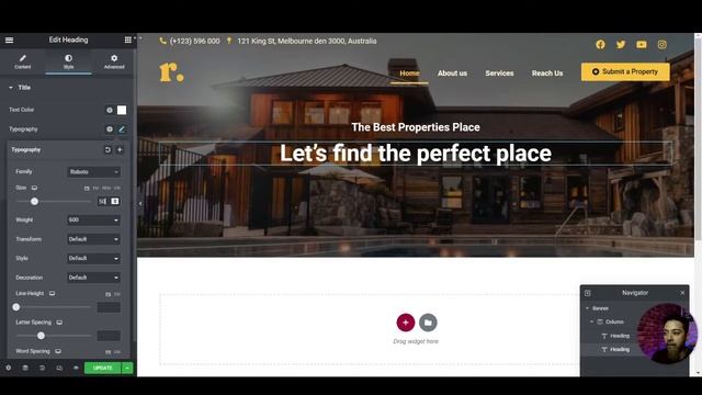 How to create a Real Estate website using Elementor смотреть онлайн