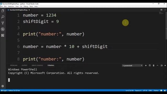 number append digit end in python ? смотреть онлайн