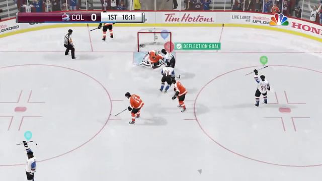 T #96 TIPS IT THROUGH WICKETS (EASHL) NHL® 17 смотреть онлайн