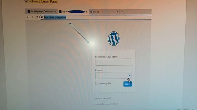 How to log in to the WordPress and Dashboard window page for beginners. смотреть онлайн