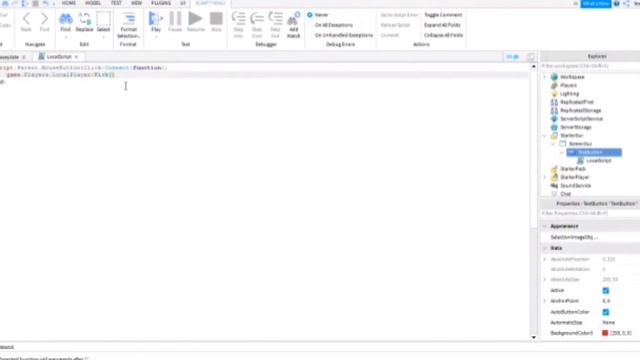 How To Make Quit Button GUI (Roblox Studio) смотреть онлайн