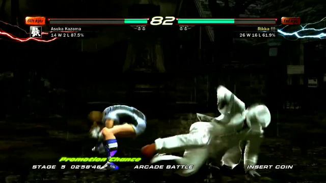 ASUKA KAZAMA !! (ARCADE MODE) TEKKEN 6 GAMEPLAY смотреть онлайн