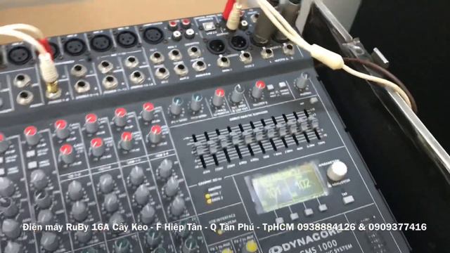 Hướng dẫn cách kết nối dây để Livestream bằng Điện thoại trên bàn mixer Dynacord смотреть онлайн
