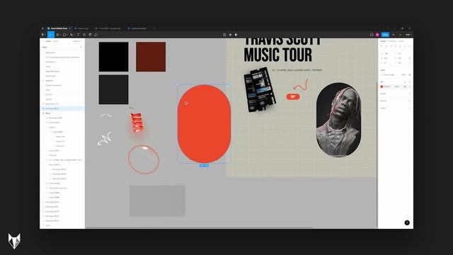 Nickelfox Speed Art | UI design using Figma | Ticket Buying Website смотреть онлайн