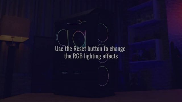 AeroCool Aero One Mid Tower Case - How to Control the RGB Lighting with the PC Reset Button смотреть онлайн