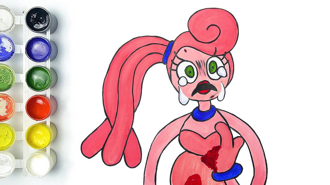 Como Dibujar A Mommy Long Legs Muerte De Poppy Playtime
