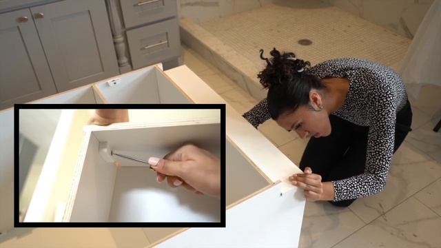 How To Assemble a Double Oven Cabinet, RTA Oven Cabinet DIY tips смотреть онлайн