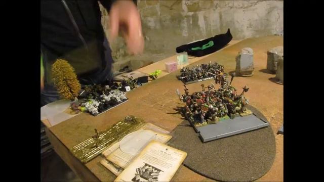 [Chicago Battle Reports #7] Orcs and Goblins vs Dwarfs 2000 Blood and Glory Warhammer Fantasy смотреть онлайн