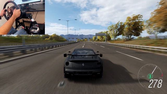 Ferrari 599XX |Forza Horizon 4|Thrustmaster T500 RS wheel f action buttons смотреть онлайн
