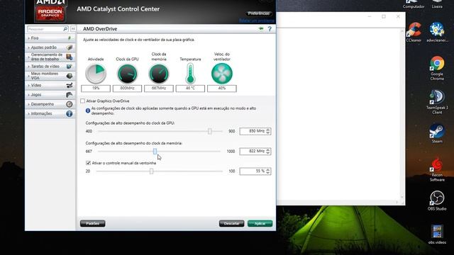 Overclocking Na AMD Radeon HD 6670