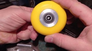 Разборка и сборка колес лыжероллеров с составными осями