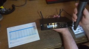 Вокальная радиосистема Sennheiser XSW2-835 A. Включение