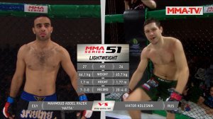 ММА СЕРИЯ-51 | Махмуд Абдель РАЗЕК (Египет) – Виктор КОЛЕСНИК (Россия) | ГЛАВНЫЙ БОЙ