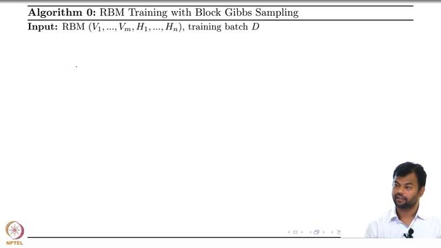 Deep Learning Part - II (CS7015): Lec 19.4Training RBMs Using Gibbs Sampling смотреть онлайн