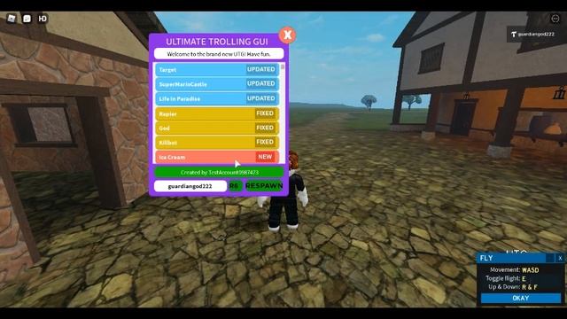 ROBLOX ULTIMATE TROLL GUI смотреть онлайн