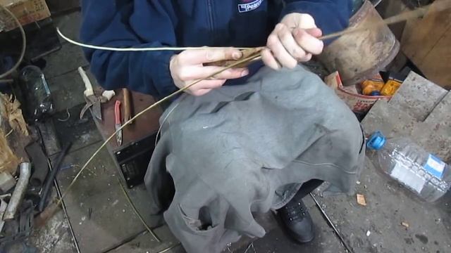 подготовка лозы для плетения веников смотреть онлайн