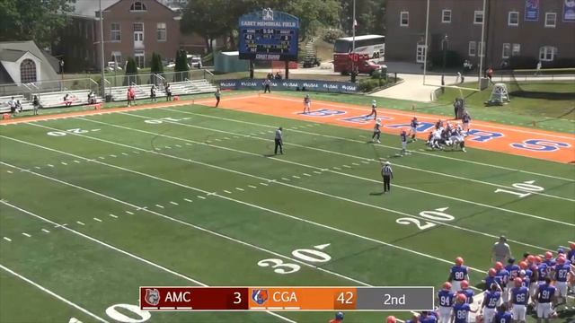 NCAA Football: Coast Guard v. Anna Maria (9/9/2023) смотреть онлайн