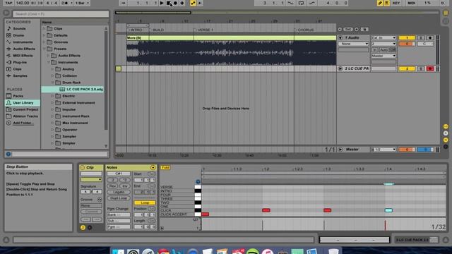 Creating a Click Track in Ableton Live смотреть онлайн