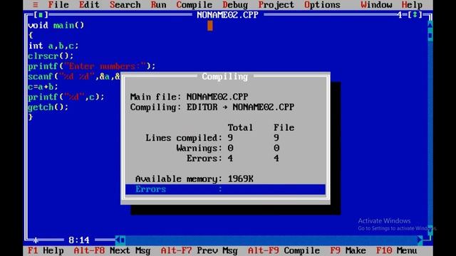 Run any c and c++ program without header files for BCA and MCA students смотреть онлайн
