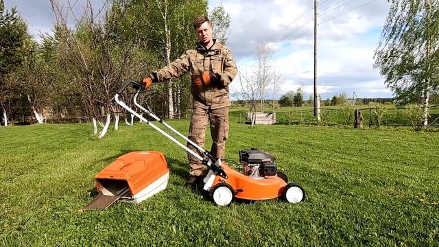 Обзор газонокосилки STIHL RM 253 T. Особенности, фишки и, конечно, практика! смотреть онлайн