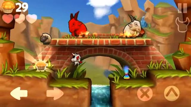 Muffin Knight : Collected 47 muffins in Level Bridge смотреть онлайн