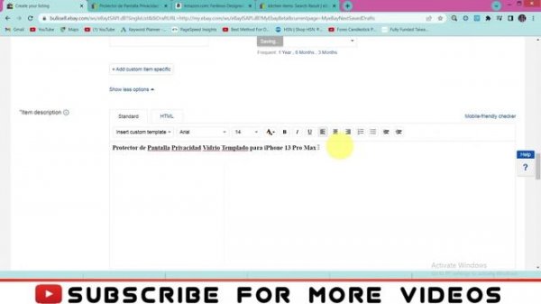 Product Listing on eBay Part-1 | Lecture 10 | eBay Dropshipping | eBay Free Course Urdu/Hindi
