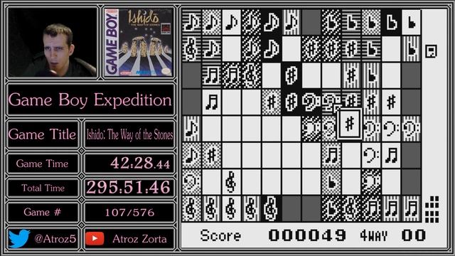 Game Boy Expedition! Game 107/576 Ishido: The Way of the Stones смотреть онлайн