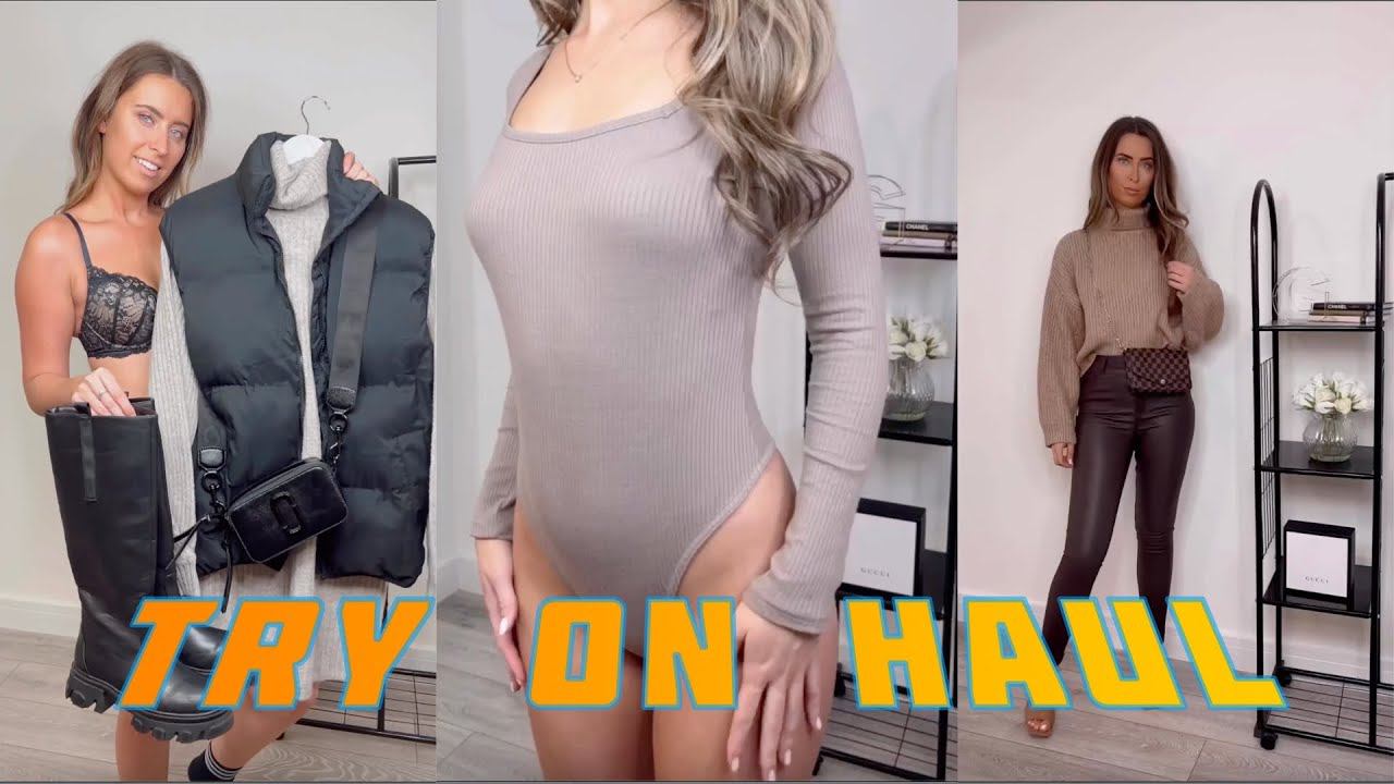 TOP 50 try on HOTTEST DRESS UP EVER Try-on haul mini skirt смотреть онлайн