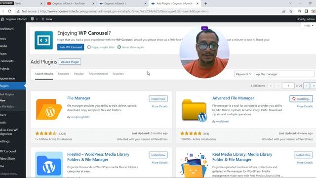 How To Install and Use File Manager Plugin In WordPress Step by Step | Learn Wordpress Tutorials смотреть онлайн