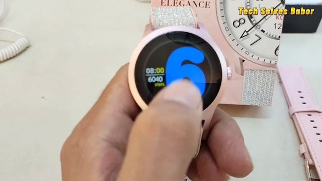 Kieslect LORA Watch Face Change || Tech Solves Babor || смотреть онлайн