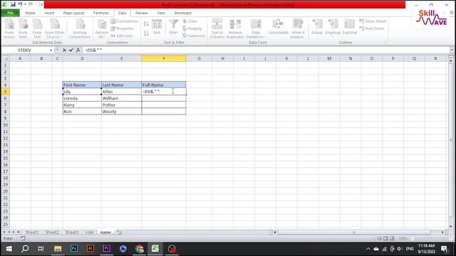 How to Combine Names in Excel 2023 (Simple and Easy) смотреть онлайн