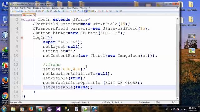 How To Create Log In Form In Java 1 смотреть онлайн