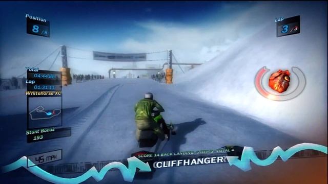 Ski-Doo:Snowmobile Challenge - Double Front + Double Back Flip смотреть онлайн