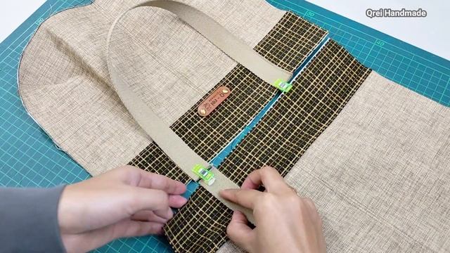 DIY Easy Tote Bag Tutorial | How To Make Easy Tote Bag смотреть онлайн