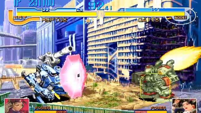 Cyberbots: Full Metal Madness arcade 1cc. смотреть онлайн