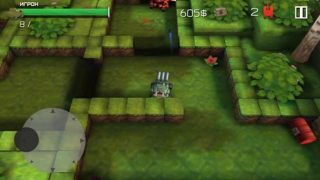 Танчики 3D. Лучшая игра про Танчики для Детей. Block Tank Wars 2. Игры на Андроид Осень 2016 смотреть онлайн