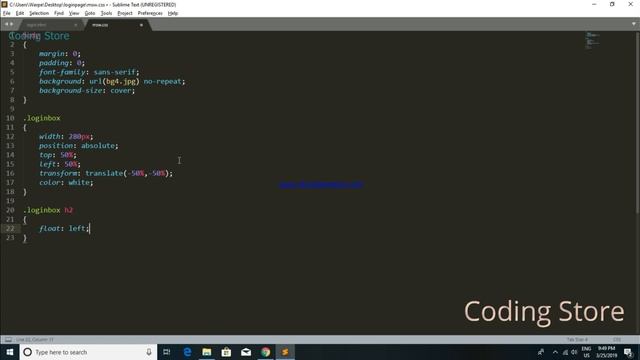 Amazing and Advance transparent Login Page using HTML and CSS in 10 minutes смотреть онлайн