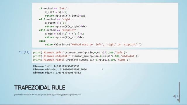 ADSP - 04r Revision: Histogram, PDF, Numerical Integral - 05 Numerical Integration смотреть онлайн
