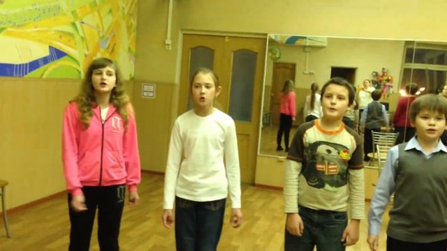 Разучиваем новую песню))) смотреть онлайн