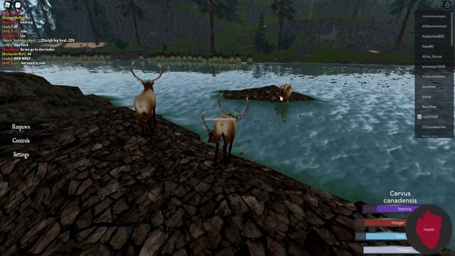 MAMMOTH CHASES HUGE ELK HERD! Gameplay of the elk on Cenozoic Survival! смотреть онлайн